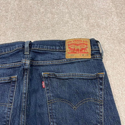 Vintage y2k Levi's 505 jeans blue Straight leg denim workwear trousers