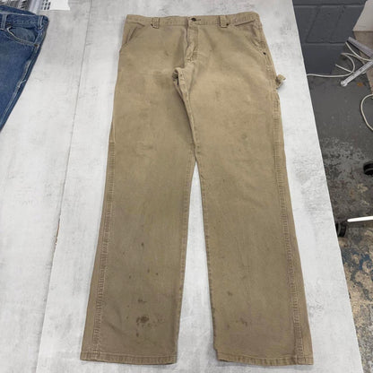 Men’s Wrangler Carpenter jeans W36 L34 beige loose denim cargos