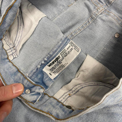 Blue Wrangler jeans W32L32 straight leg denim jeans