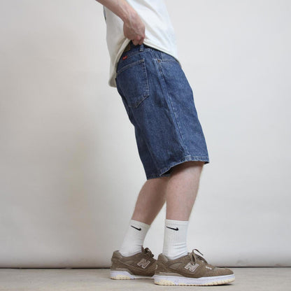 Mens Baggy Wrangler jorts W34 denim skater style shorts
