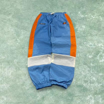 Y2k Ellesse tracksuit bottoms striped blue