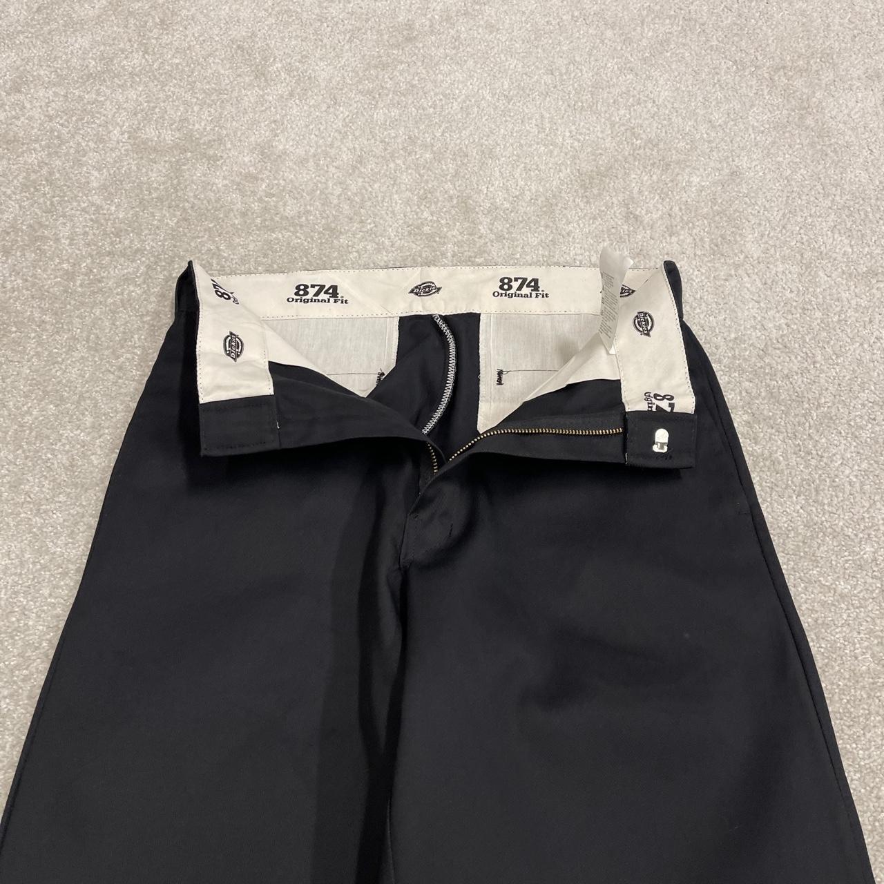 Y2K Dickies 874 work pants black W32L34 original fit Straight fit chino skater style trousers
