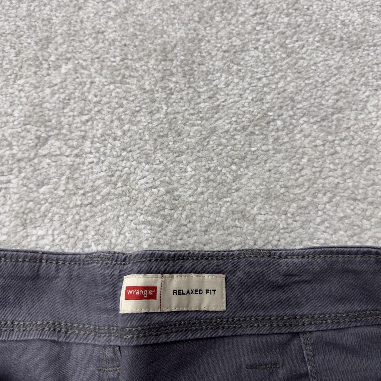 Wrangler cargo pants relaxed y2k grey W34L30 Straight leg relaxed skater work pants