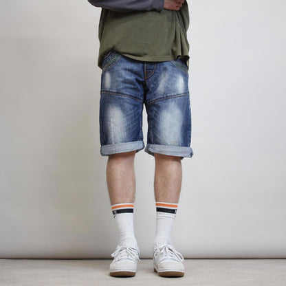 Blue y2k denim shorts W36