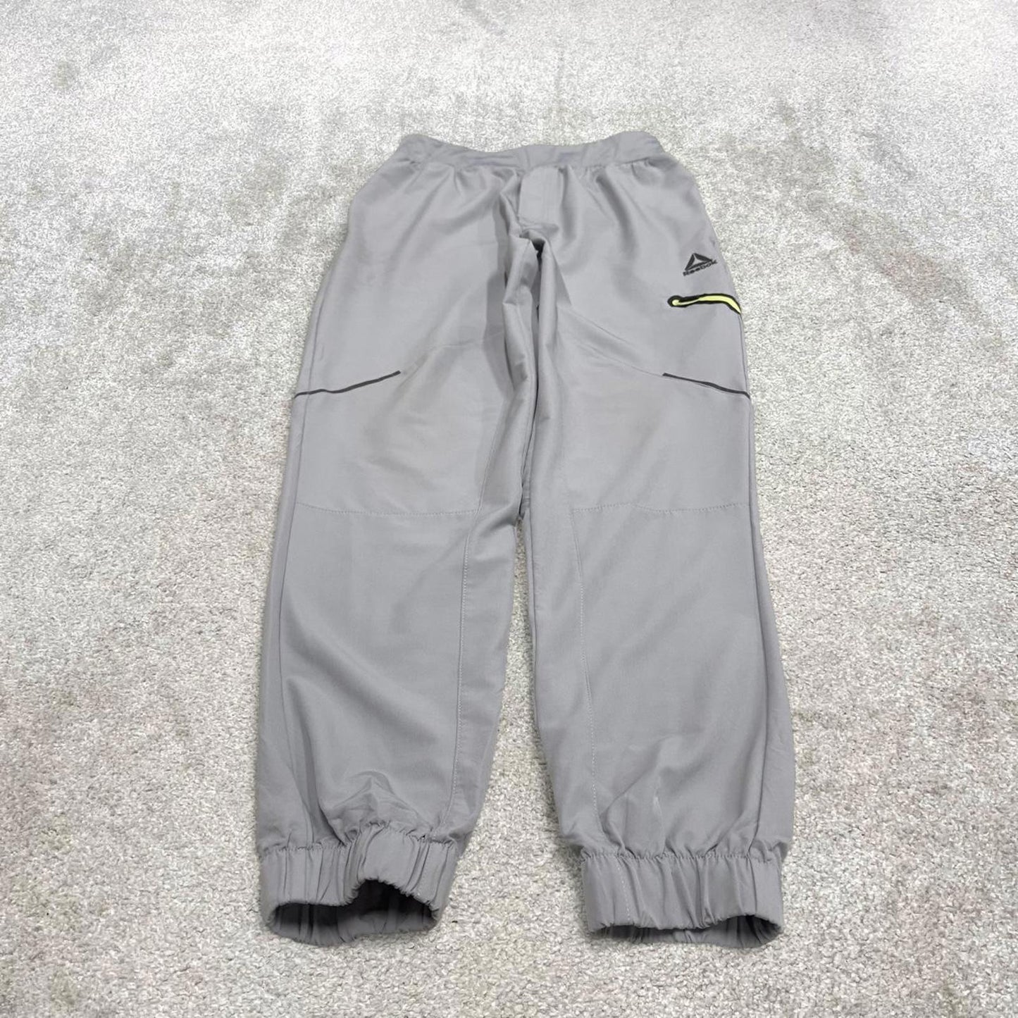 Vintage 00s Reebok tracksuit bottoms grey Medium loose y2k style joggers track pants trackies