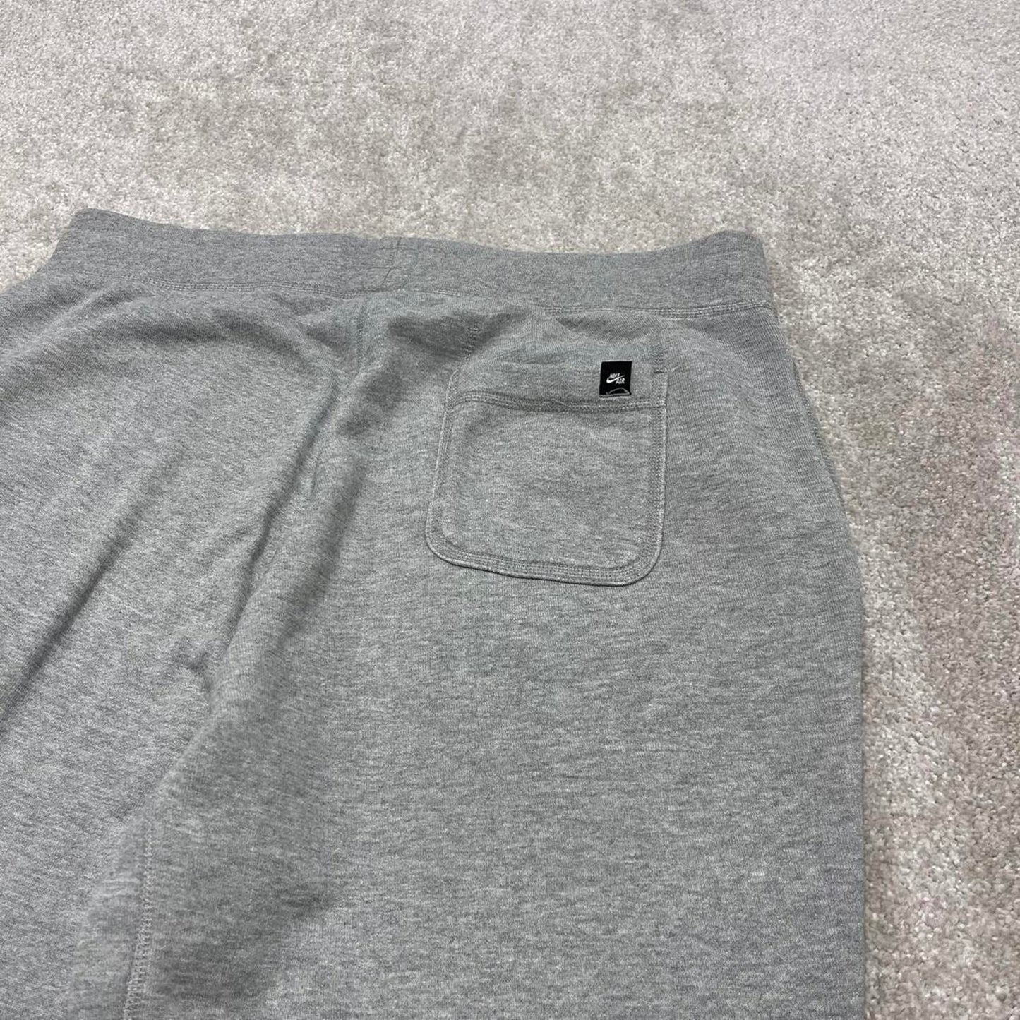 Grey Nike Air sweatpants XL loose y2k style joggers Swoosh logo gym wear track pants