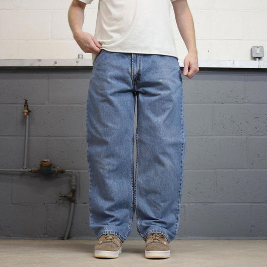 Levis 550 jeans W36L30 blue loose relaxed 90s style skater jeans red tab logo