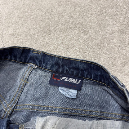 Baggy carpenter jeans y2k W34L32 blue denim Wide leg skater style work cargos