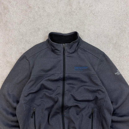 Y2K The North Face technical jacket XL grey men’s full zip windwall TNF Autumn
