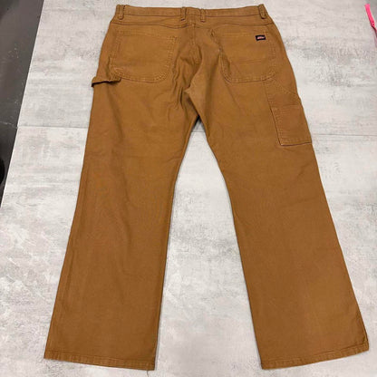 Tan Dickies carpenter jeans W38 L30 loose skater cargo pants