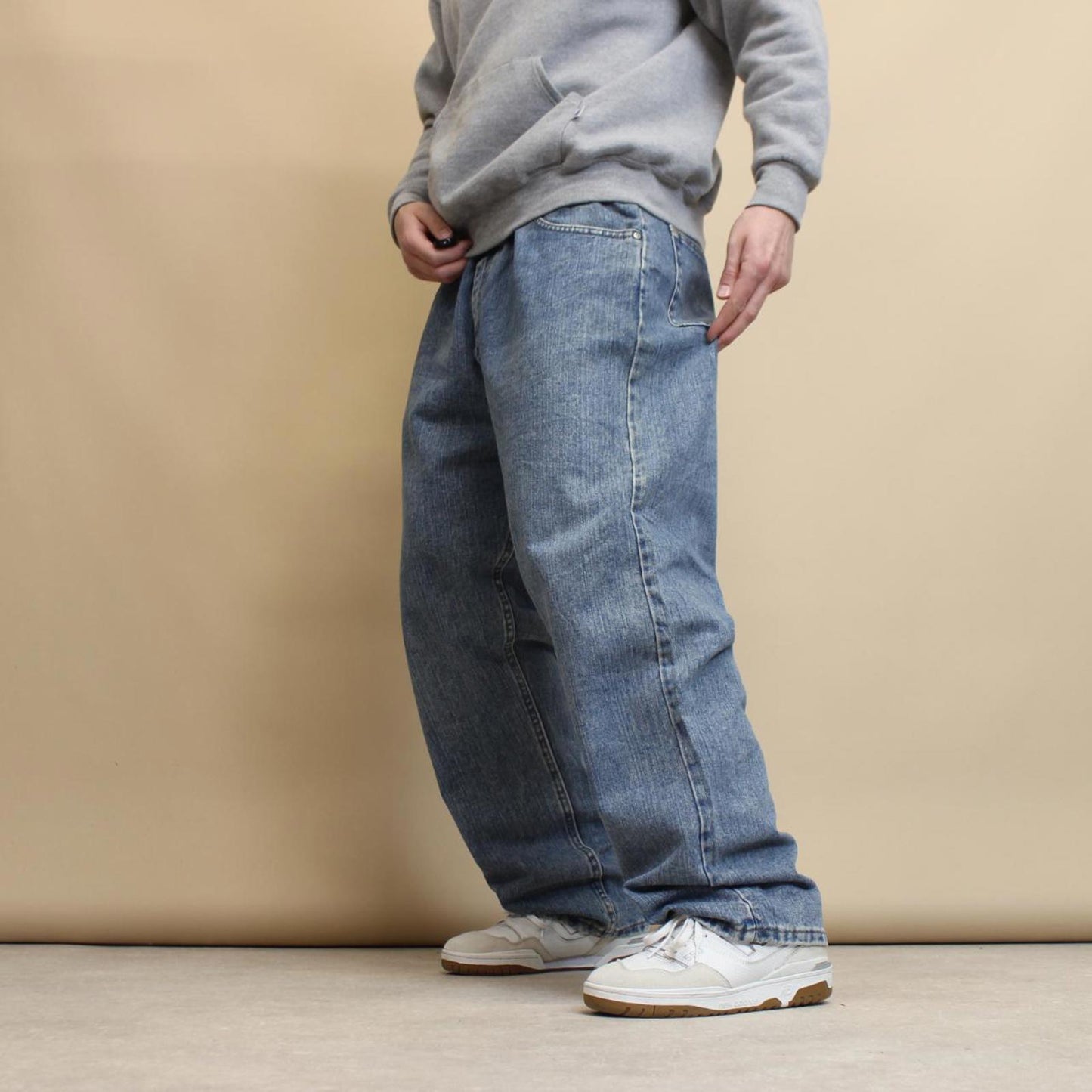 Blue Wrangler Jeans W40 L30 Loose denim skate pants