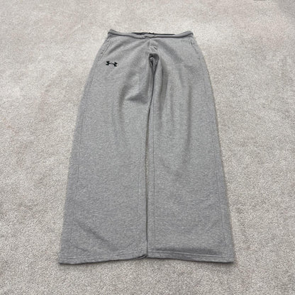 Under armour grey joggers loose leg large y2k Loose casual 2000s style jogging bottoms