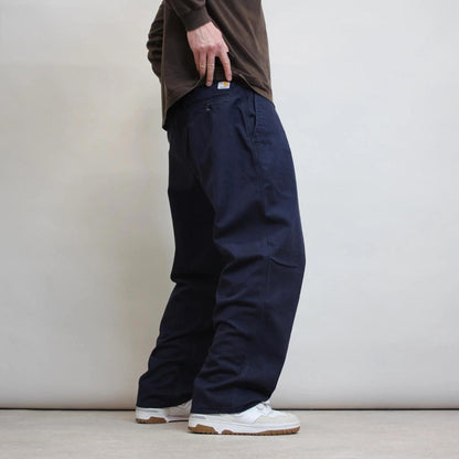 Navy Carhartt FR trousers W42 L30 navy loose 90s style skater pants