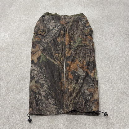 Vintage Realtree fleece khaki camo cargo pants XL thick fleece hunting utility trousers