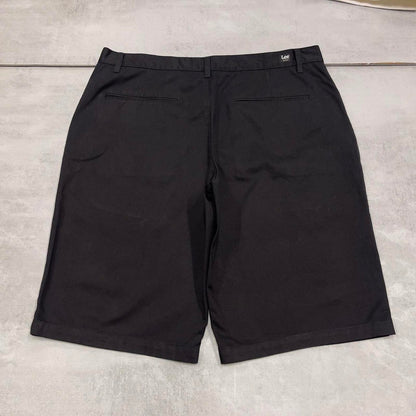Mens black Lee shorts W40