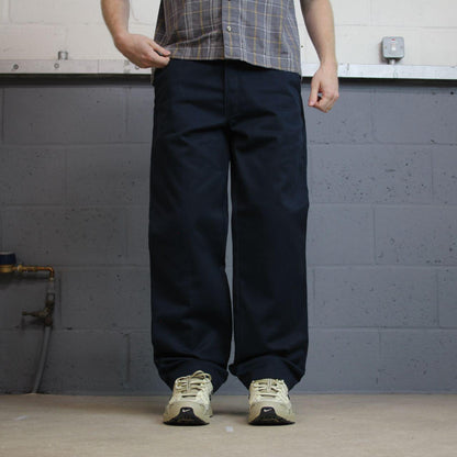Dickies 874 original fit pants navy W32L32 Loose leg twill chino style skate work trousers