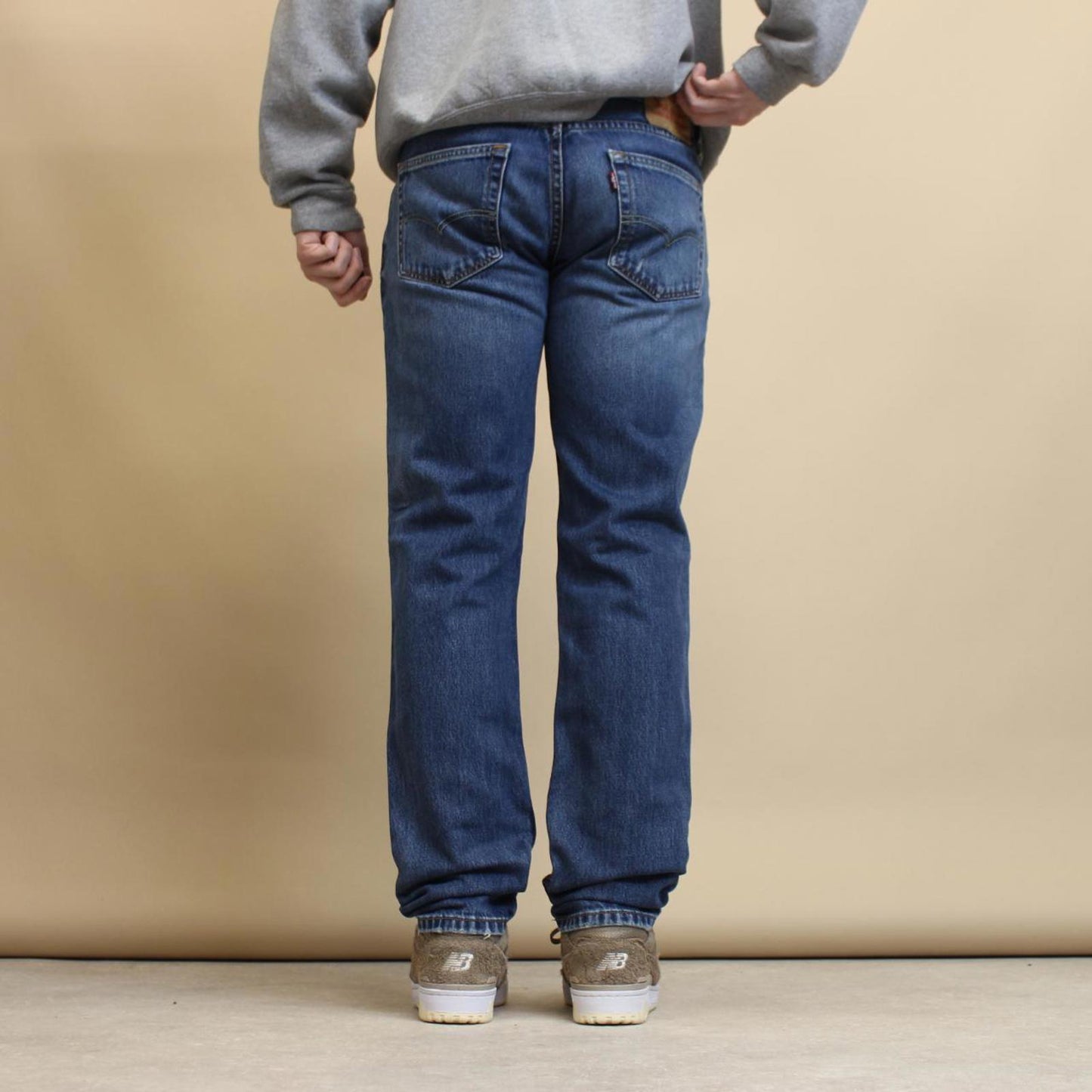 Blue Levi's 511 jeans W32L32 denim skinny jeans red tab logo
