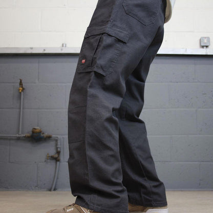 Baggy cargo pants skater workwear W38L30 grey Red Kap loose y2k style double knee carpenter trousers
