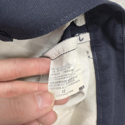 Dickies wide baggy shorts carpenter navy Twill chino skater style shorts wide loose leg