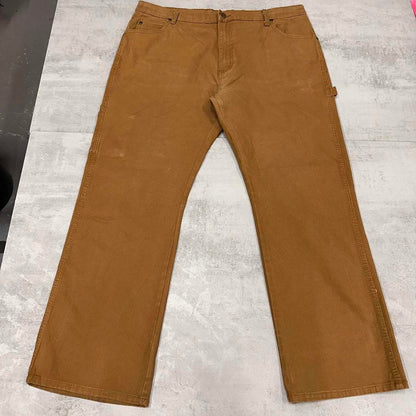 Tan Dickies carpenter jeans W38 L30 loose skater cargo pants
