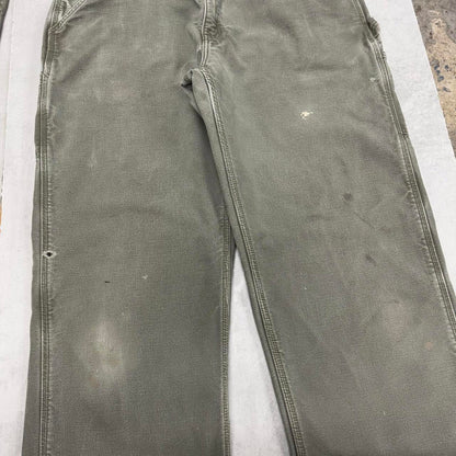 Baggy Carhartt carpenter jeans W36 L35 wide leg flannel lined 90s style skater cargos