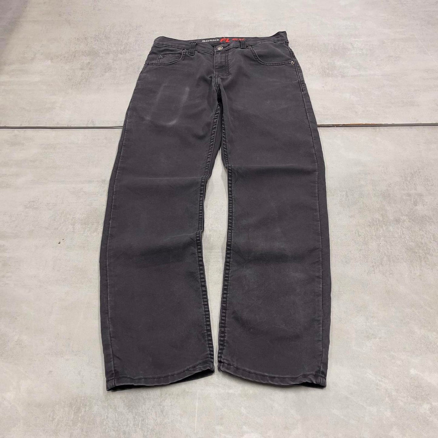 Black Dickies jeans W30L30 loose canvasy skater style pants