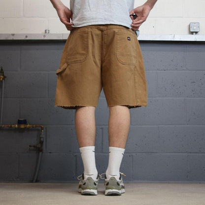 Dickies carpenter shorts cargo jorts tan Loose y2k canvasy cargo summer skate shorts