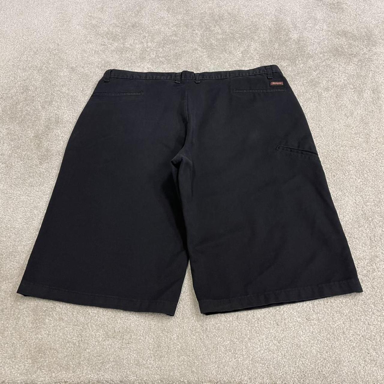 Dickies baggy chino shorts carpenter black Chino style skater shorts long wide leg festival