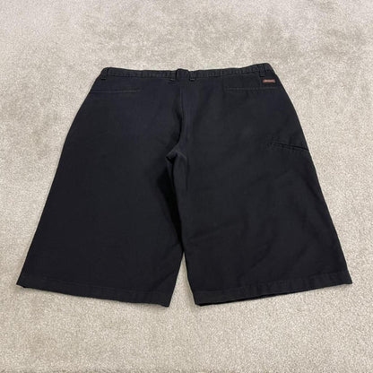 Dickies baggy chino shorts carpenter black Chino style skater shorts long wide leg festival