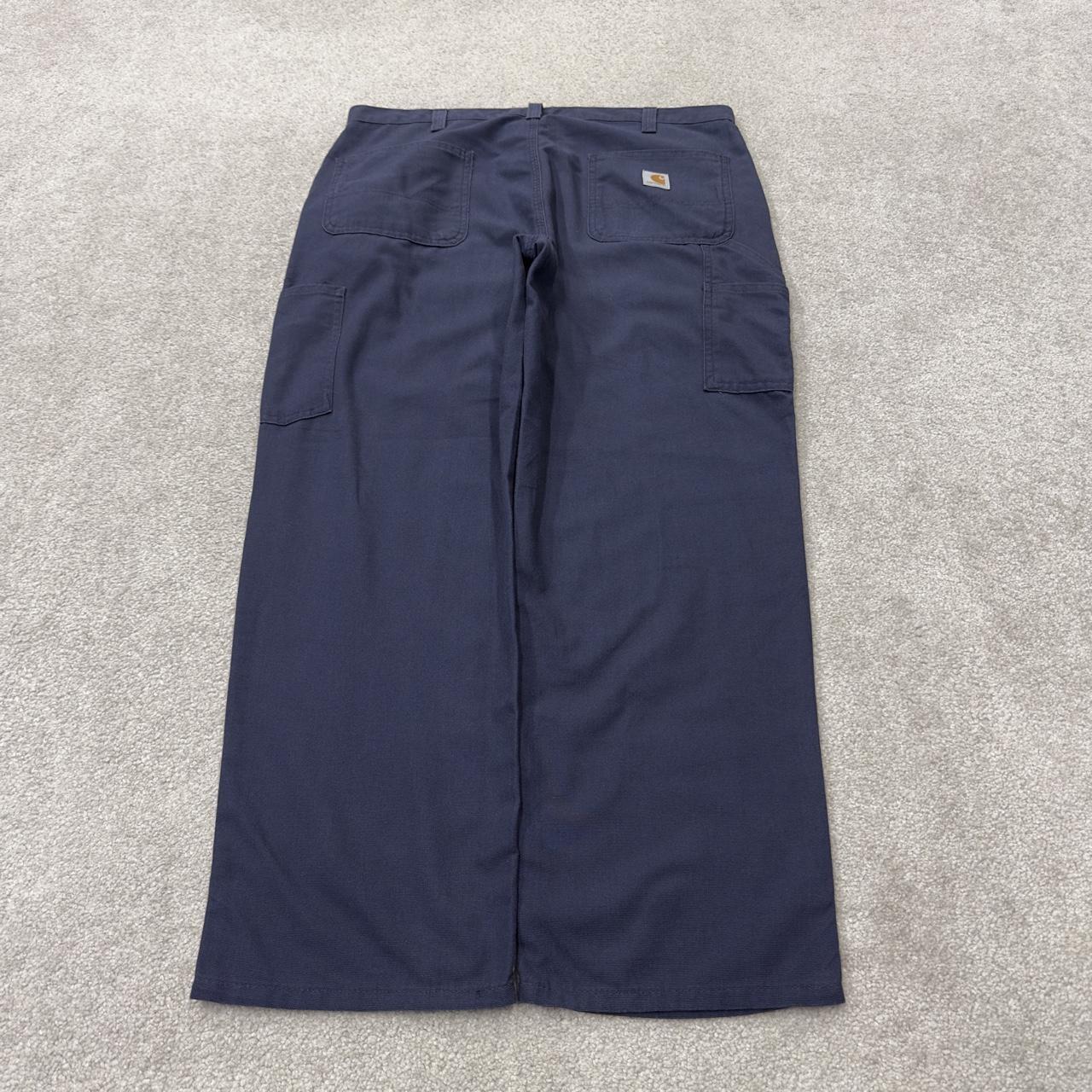 Carhartt carpenter pants navy y2k Loose leg skater style workwear pants