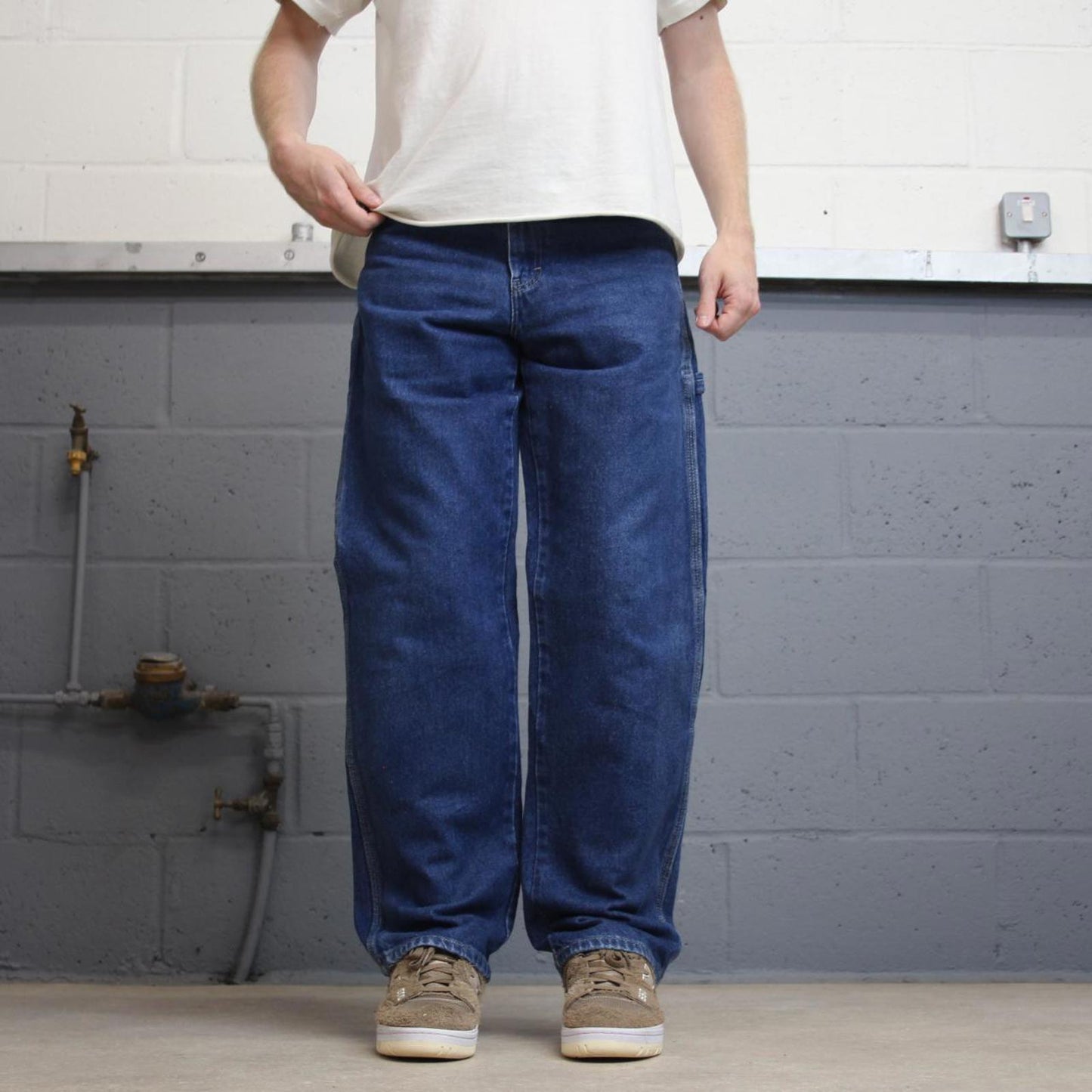 Dickies carpenter jeans W30L32 loose blue denim cargo skater style jeans