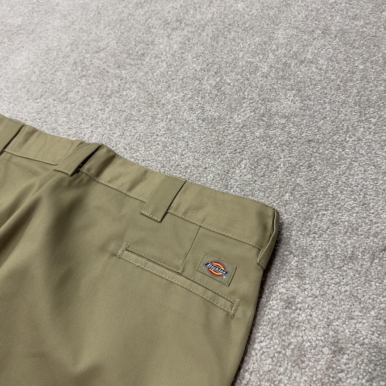 Dickies chino pants khaki slim straight fit W40L30 Twill chino style skate work trousers