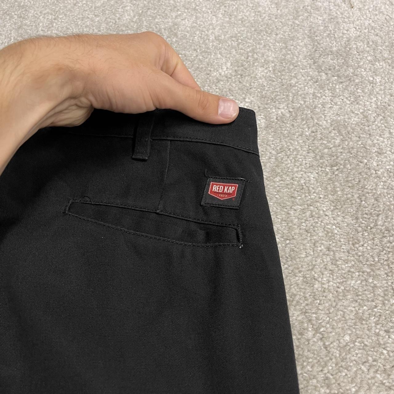 Red Kap vintage cargo pants y2k black Loose chino style skate work trousers