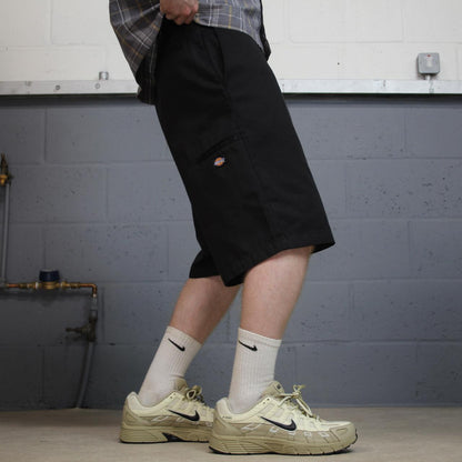 Dickies carpenter chino shorts loose black Twill chino style skater shorts long leg festival
