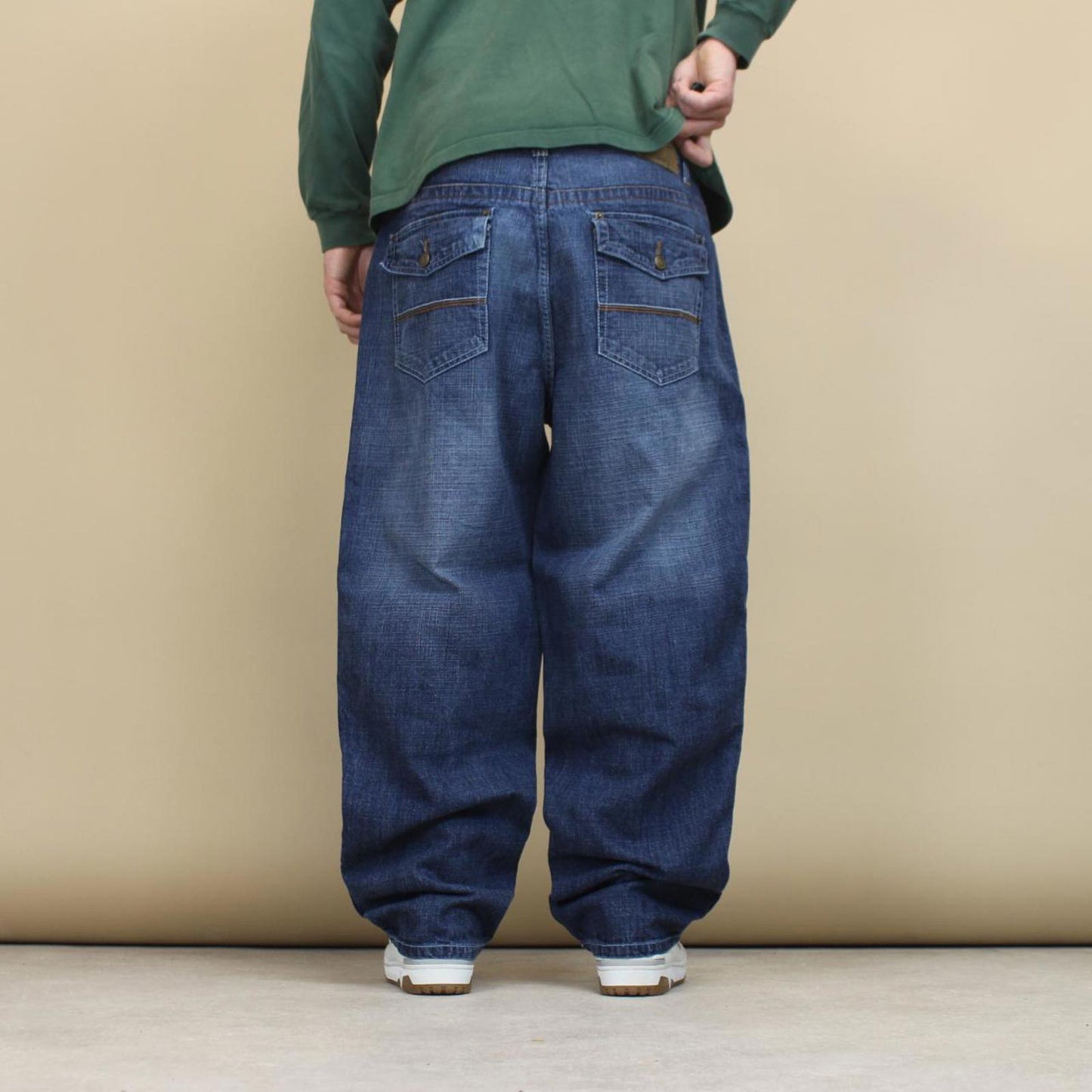 Blue Eddie Domani baggy jeans W38 L30