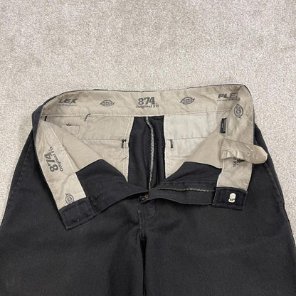 Dickies 874 chino shorts y2k black Loose twill style summer shorts