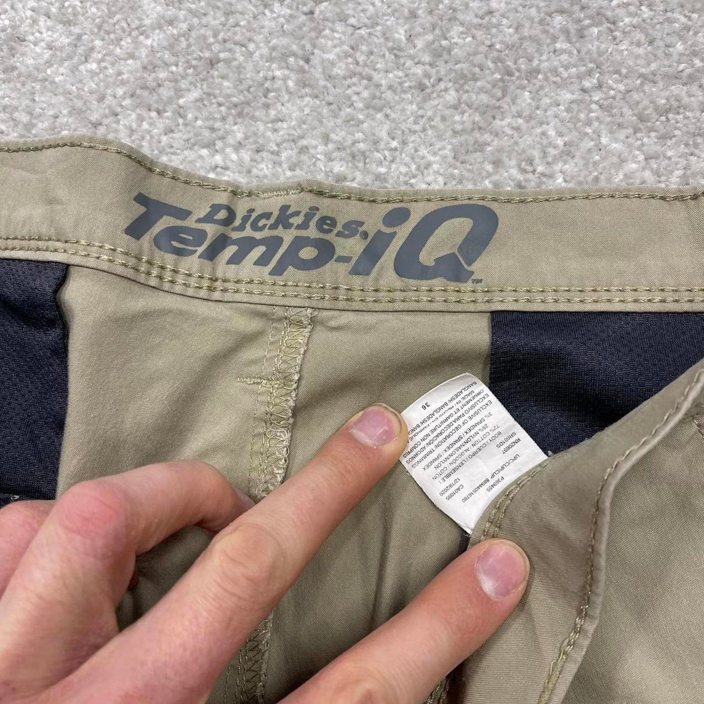 Y2k Dickies chino shorts loose fit khaki Skater style work shorts summer festival