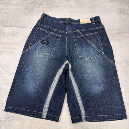Baggy Enyce jorts W34 long wide leg 90s style skater shorts