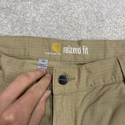 Carhartt baggy cargo shorts khaki Relaxed fit skater style summerwork shorts