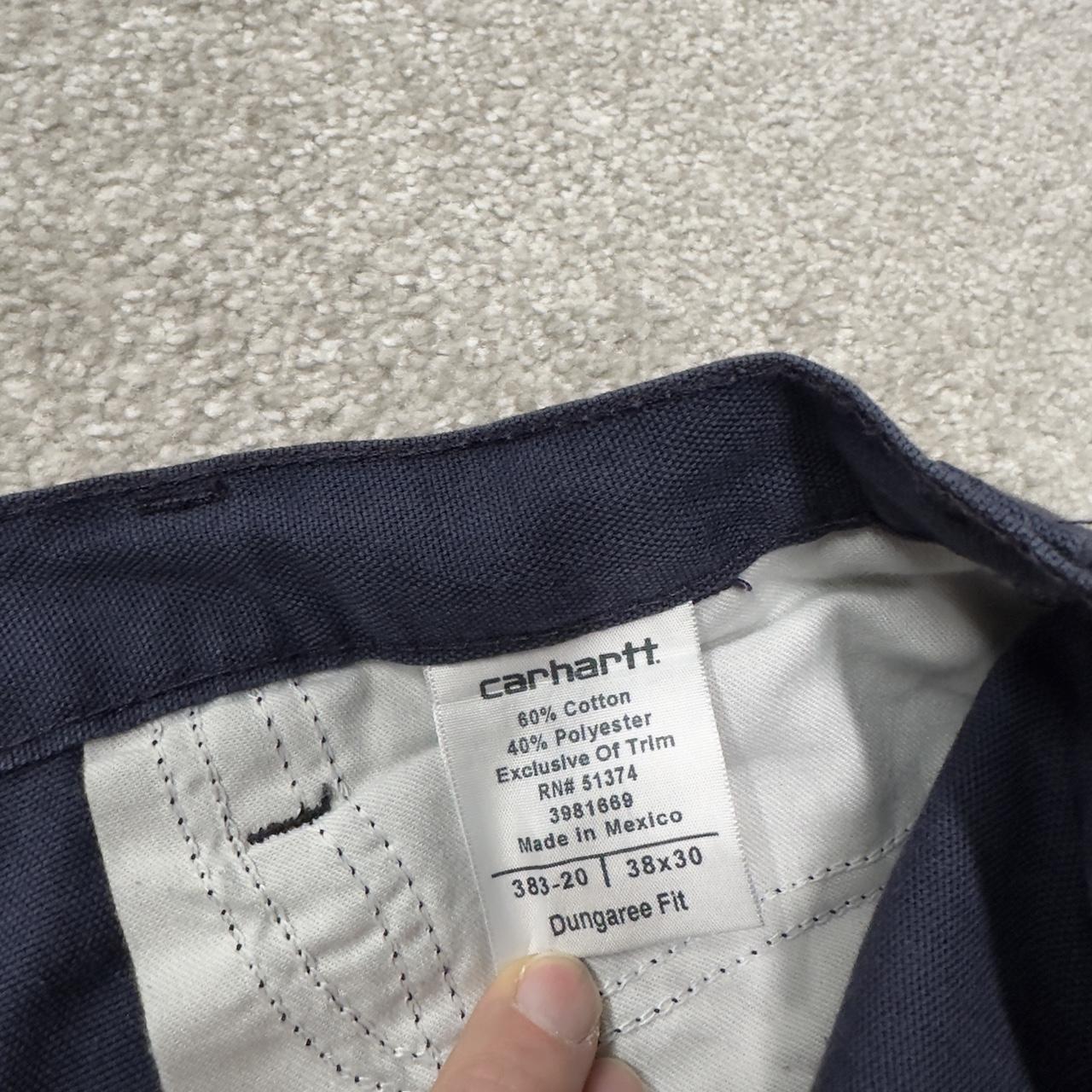 Carhartt carpenter pants y2k navy Loose dungaree fit skater style workwear trousers