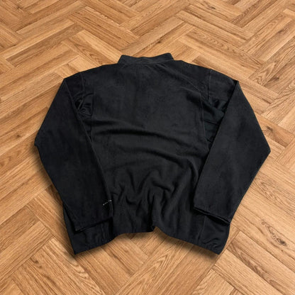Columbia y2k 1/4 zip fleece mens black autumn pullover