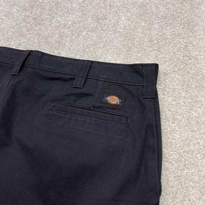 Y2k baggy Dickies W40 cargo shorts skater style black