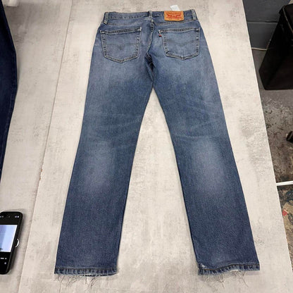 Blue Levi's 511 jeans W30L30 denim skinny leg jeans
