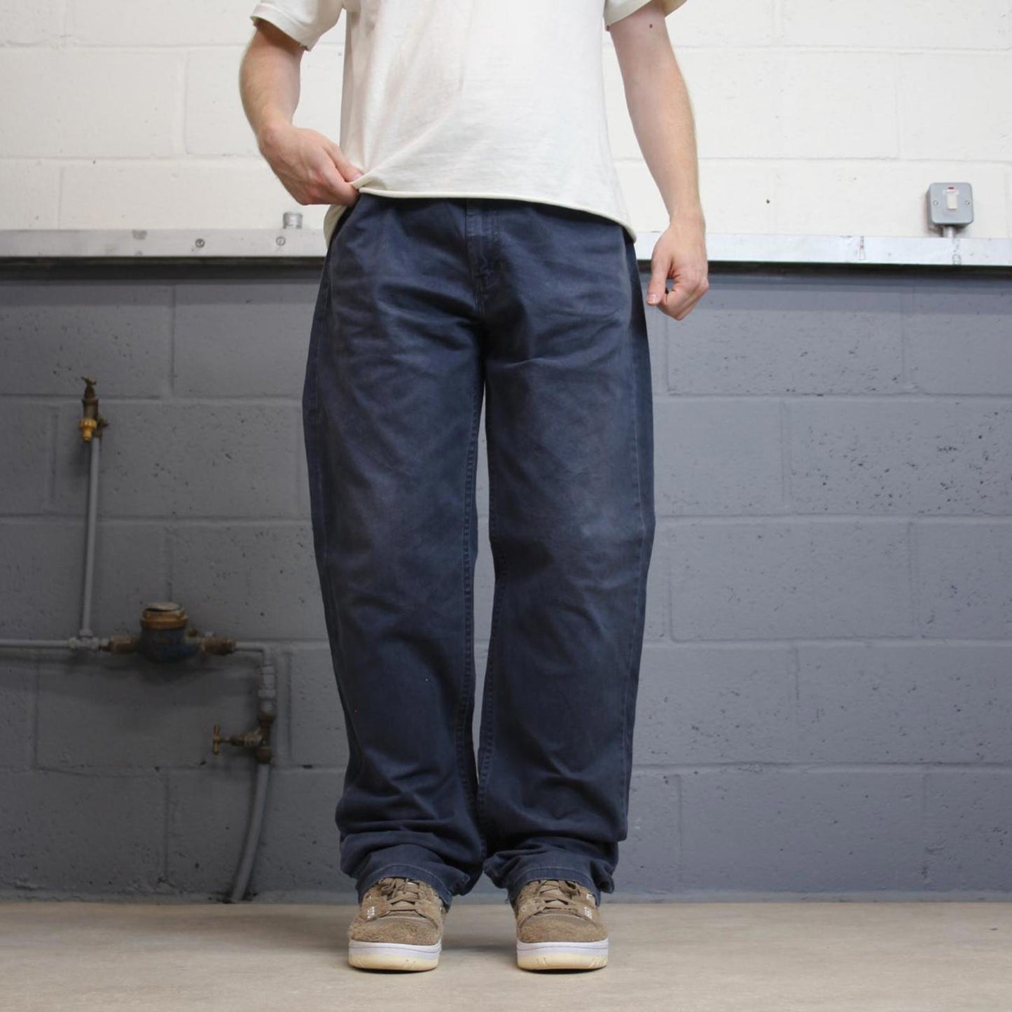 Blue loose Dickies Pants W38 L34