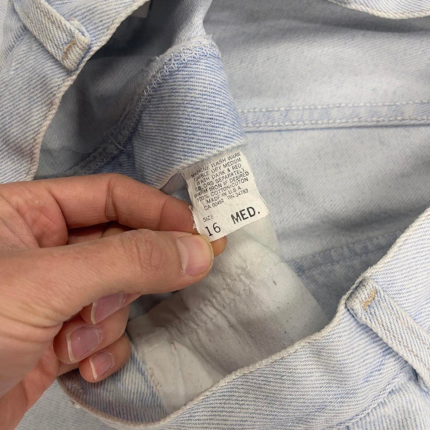Lee denim shorts size 16 W32