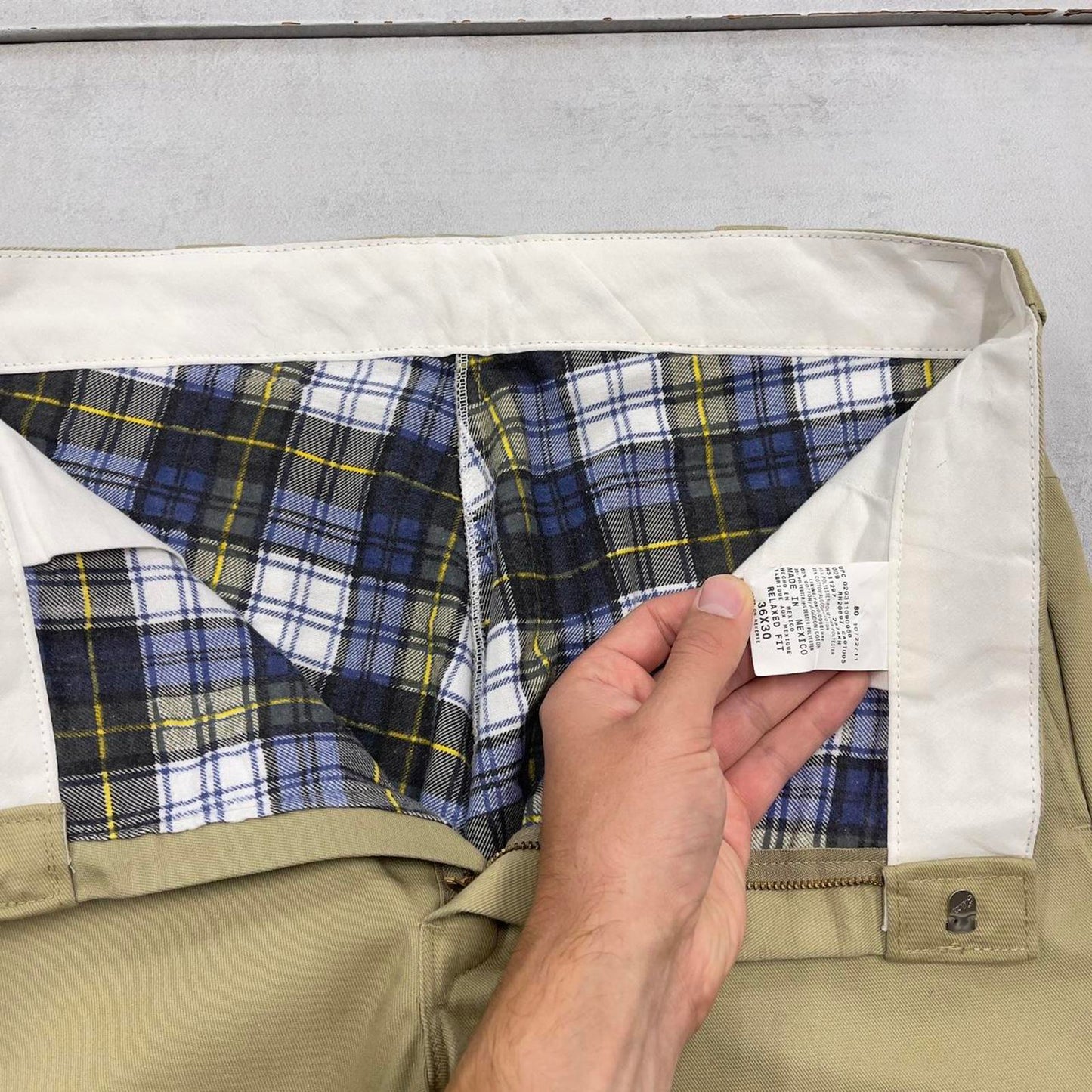 Khaki Dickies pants W36L28