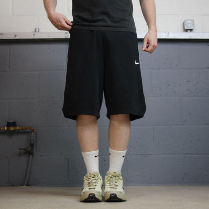 Nike sports shorts y2k loose black Dri-Fit comfy floaty summer gym shorts