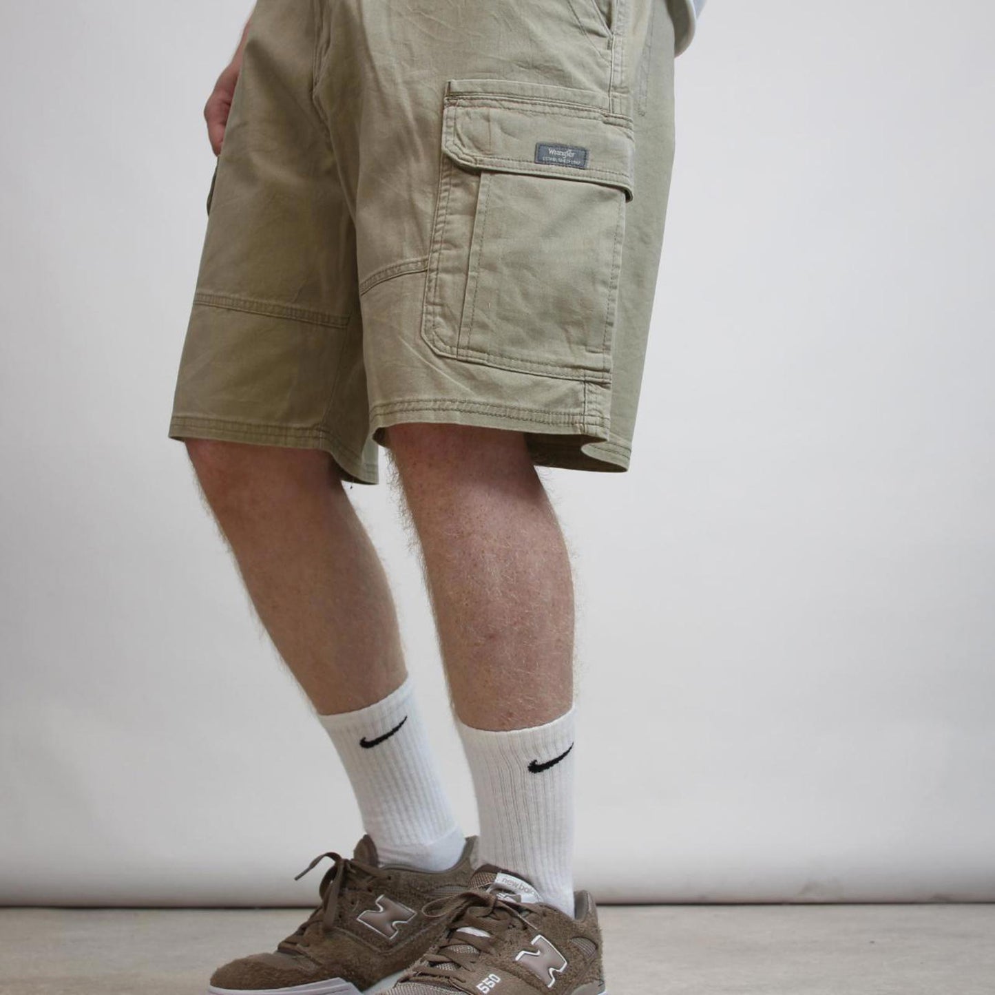 Baggy Wrangler cargo shorts W36