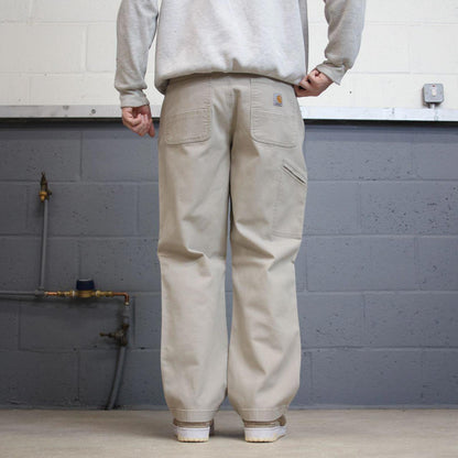 Carhartt carpenter skater pants W35L30 beige relaxed 90s style cargos