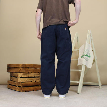 Navy Carhartt Carpenter pants W36L29 relaxed fit 90s style skater cargos